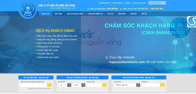 thanh toan dien nuoc online